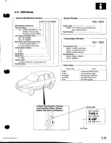 Honda CR-V 1997–2000 Service Manual (P/N 61S1003) – preview page 5