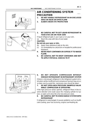 1998-2005 Lexus GS300, GS400 repair manual