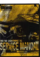 1999–2000 Buell X1 Lightning Factory Service Manual (P/N 99490-00Y) – preview page 1