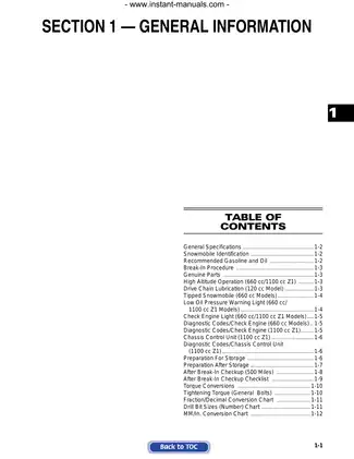 2007 Arctic Cat 4-Stroke Snowmobiles Service Manual - Detailed Guide for Repair and Maintenance Preview image 3