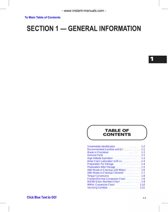 2001 Arctic Cat snowmobile (all models) service, repair manual Preview image 2