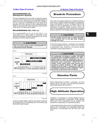 2001 Arctic Cat snowmobile (all models) service manual Preview image 4