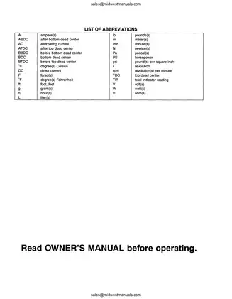 Kawasaki MULE Utility Vehicle Service Manual - Comprehensive Guide for MULE 3000, 3010, and 3020 Preview image 4