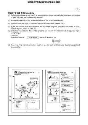 2001-2004 Yamaha XL800, XLT800 Waverunner service manual Preview image 4