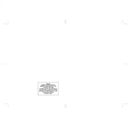 2001-2006 Yamaha PW50(N), PW50 service manual Preview image 2
