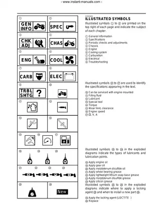 2001-2006 Yamaha Raptor 660, YFM660 ATV service manual Preview image 2