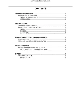 Yamaha YFM350FXP Maintenance and Repair Manual (All Years) Preview image 3