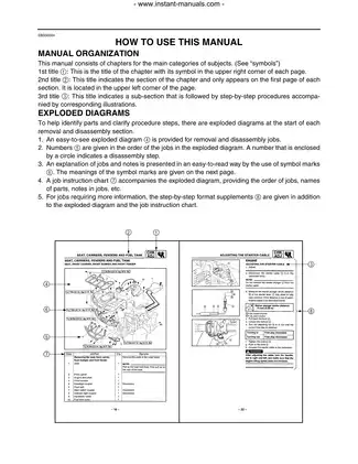 1998-2005 Yamaha Bruin YFM250 ATV service and shop manual Preview image 1