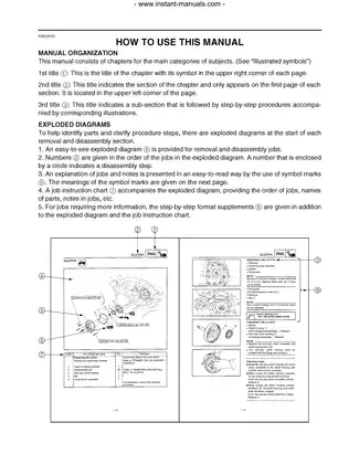 2002-2006 Yamaha Grizzly 660 YFM660 ATV service manual Preview image 1