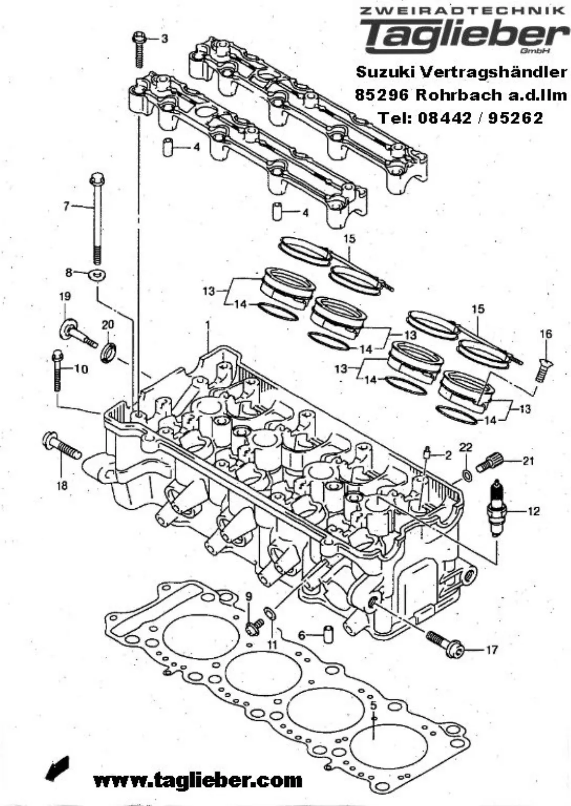 2000-2003 Suzuki GSX-R750 service, repair manual Preview image 2