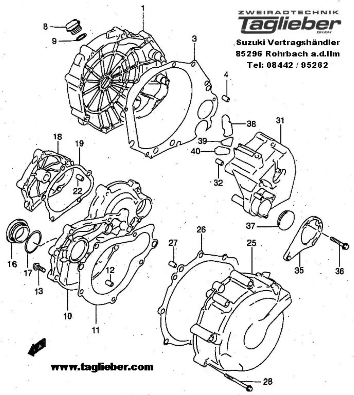 2000-2003 Suzuki GSX-R750 service, repair manual Preview image 4