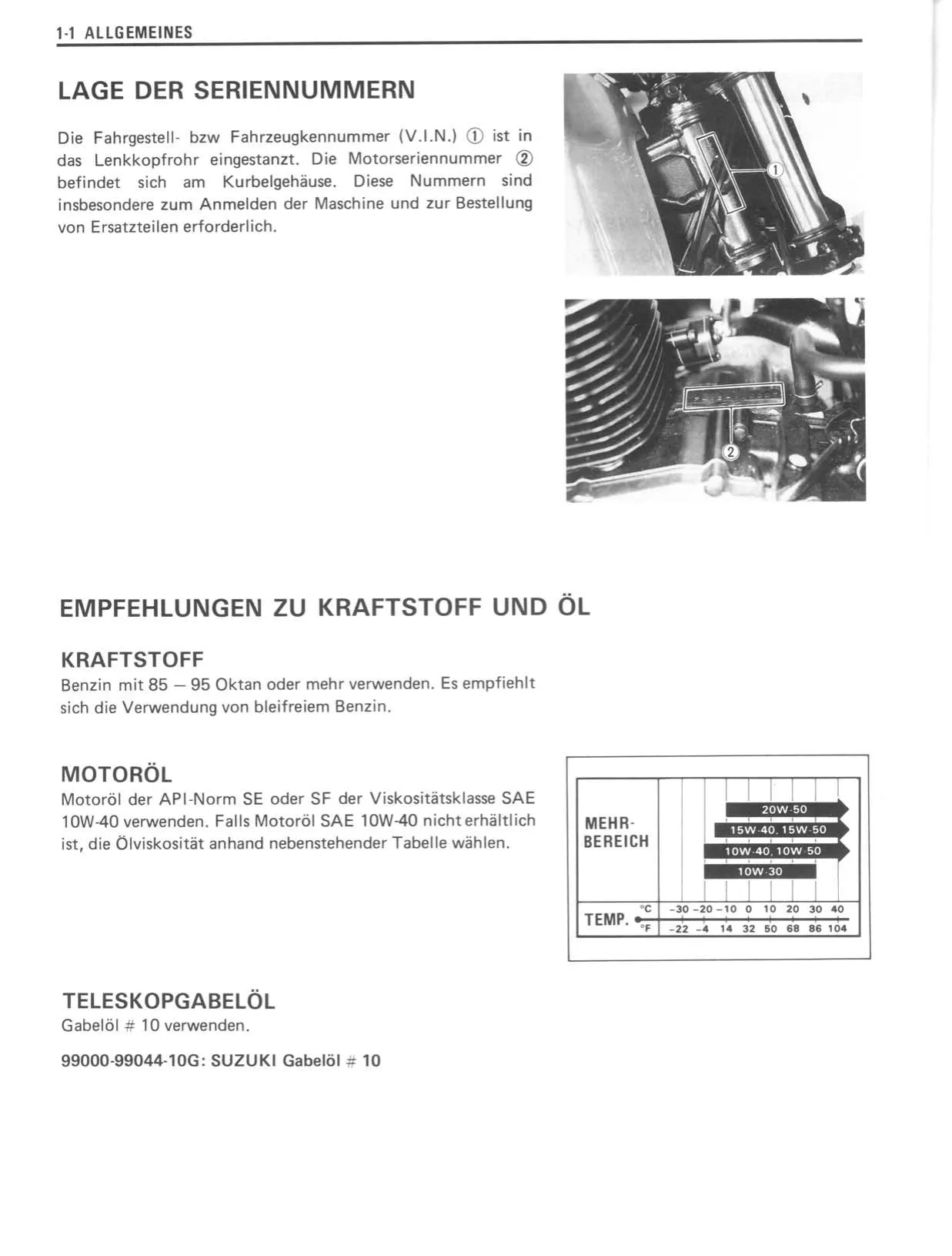 1990-1995 Suzuki DR 650 R-S service manual Preview image 5