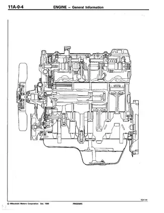 1990-1996 Mitsubishi Galant repair manual Preview image 3