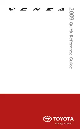 2009-2010 Toyota Venza service manual