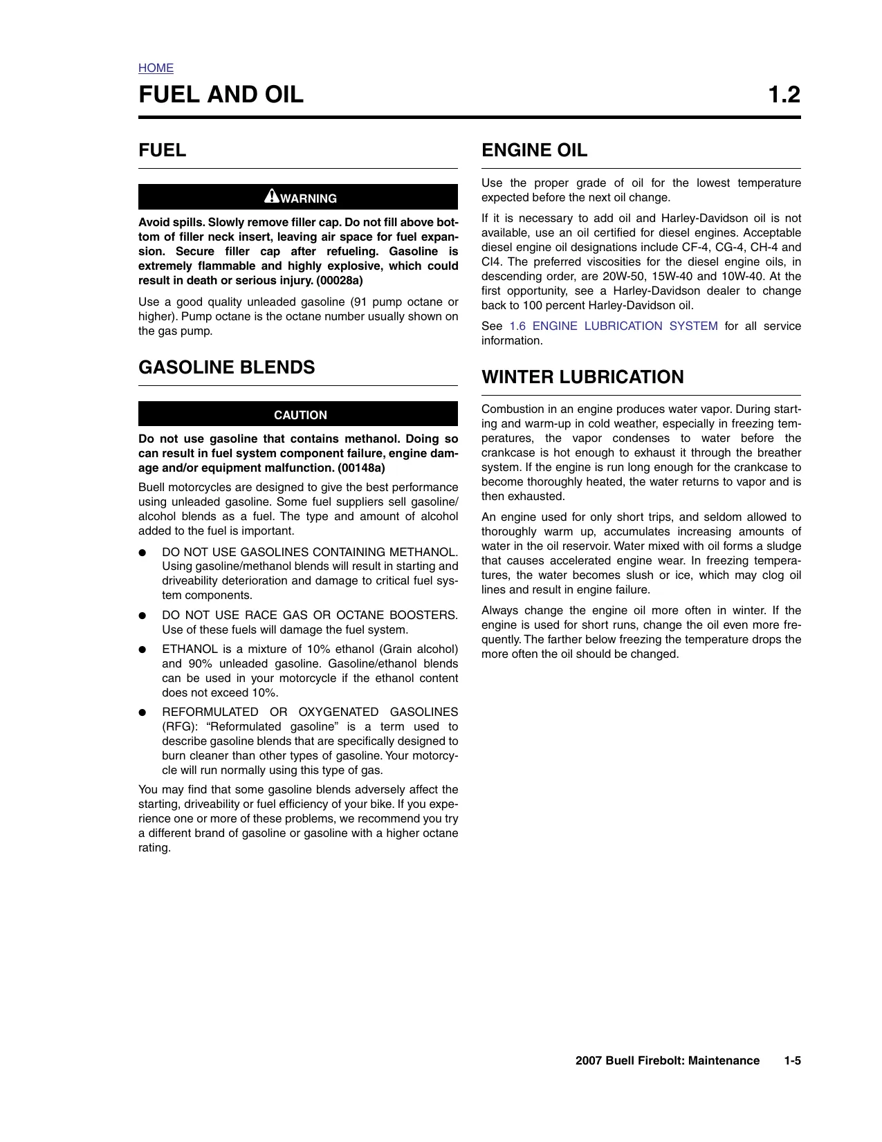 2007 Buell Firebolt XB9R, XB12R repair manual Preview image 5