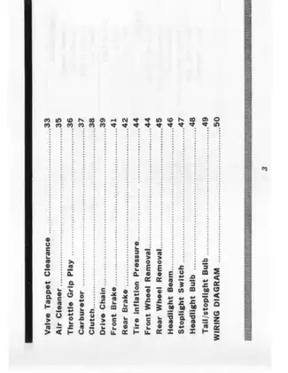 1969-1978 Honda Monkey Z50, Z50A, Z50AK1, Z50AK2, Z50AK3, Z50AK4, Z50AK5 shop owners manual Preview image 4