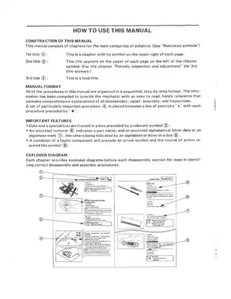 Yamaha XJ600S Motorcycle Service Manual - Comprehensive Repair Guide Preview image 3