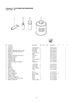 1998-2003 BMW K 1200 LT parts catalog Preview image 5