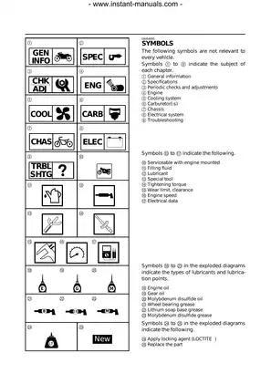 2000-2001 Yamaha YZF-R1 parts, service, repair manual Preview image 1