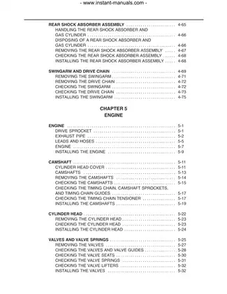 Comprehensive Motorcycle Service Manual and Repair Guide Preview image 5