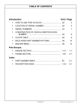 Honda TRX450R / TRX450 ATV 2004–2005 Parts Catalog (P/N 61HP101) – preview page 3