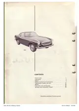 1961–1973 Volvo P1800 Service Manual (P/N  TP 10138/2, OEM) – preview page 2