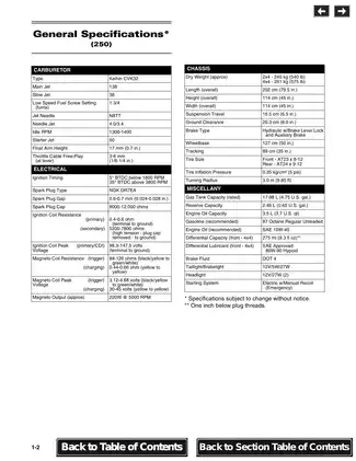 2004 Arctic Cat 250, 300, 400, 500 repair manual Preview image 2