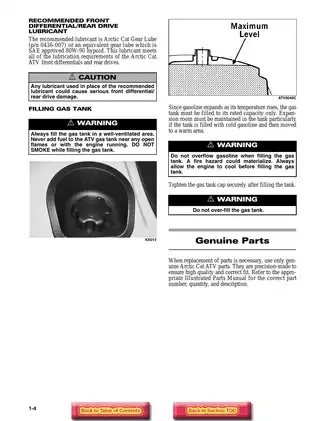 2004 Arctic Cat V-Twin 650 ATV service, repair manual Preview image 4