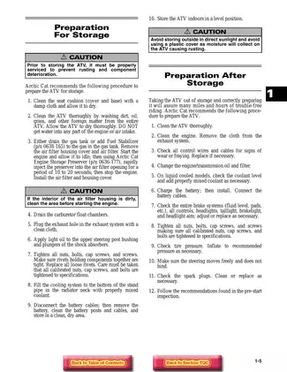 2004 Arctic Cat V-Twin 650 ATV service, repair manual Preview image 5