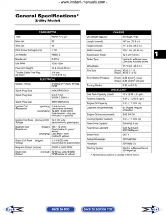 2006 Arctic Cat DVX250 ATV service manual Preview image 4