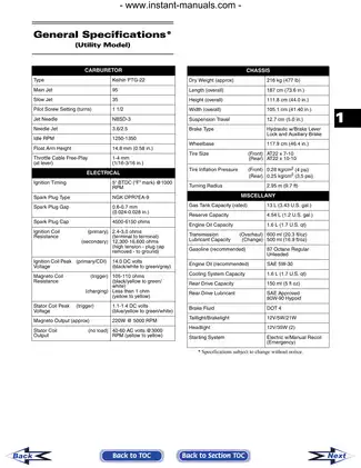 2007 Arctic Cat DVX Utility 250 ATV repair manual Preview image 4