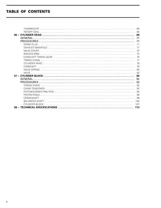 2005 BRP Sea-Doo GTX, RXP,  RXT Wake engine shop manual Preview image 4