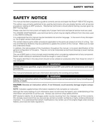 2005 BRP Sea-Doo GTX, RXP,  RXT Wake engine shop manual Preview image 5