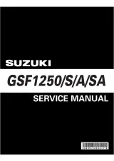 2007 Suzuki Bandit 1250 / GSF1250 Service Manual (P/N 99500-39300-01E) – preview page 1