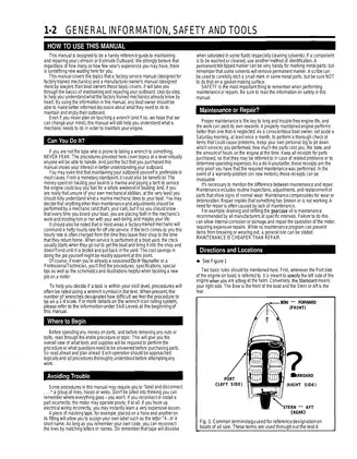 1990-2001 Evinrude Johnson 1.25 hp - 70 hp outboard engine (all models) service manual Preview image 4