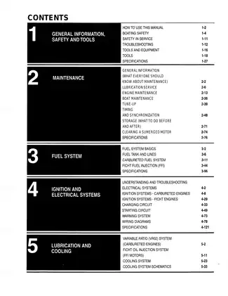 1992-2001 Evinrude Johnson 65 hp - 300 hp outboard engine, Jet Drive service manual Preview image 1