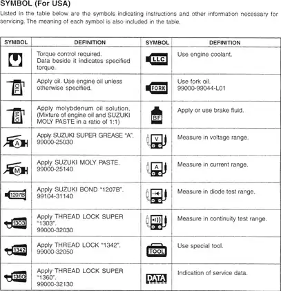 Suzuki GSX-R1000 Service Manual (2001-Model) - Comprehensive Repair Guide Preview image 4