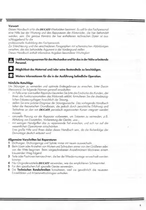 Ducati 750 & 900 Supersport Workshop Manual - Comprehensive Service Guide Preview image 5