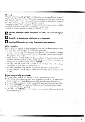 Ducati 750 S.S. & 900 S.S. Workshop Manual - Comprehensive Repair Guide Preview image 3