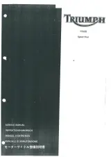 2002–2006 Triumph TT600 Speed Four Service & Repair Manual (P/N T3851600) – preview page 1