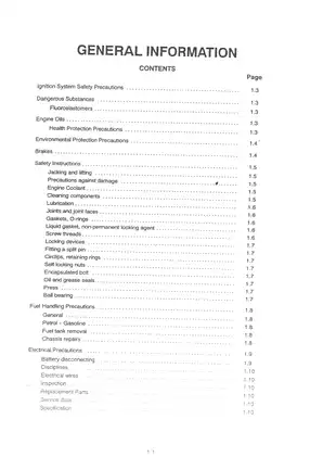 Triumph TT600 Speed Four Service Manual (2004) - Repair and Maintenance Guide Preview image 5