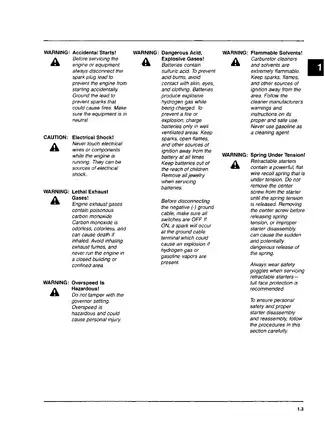 Kohler Magnum MV16, MV18, MV20 twin cylinder engine service manual Preview image 5