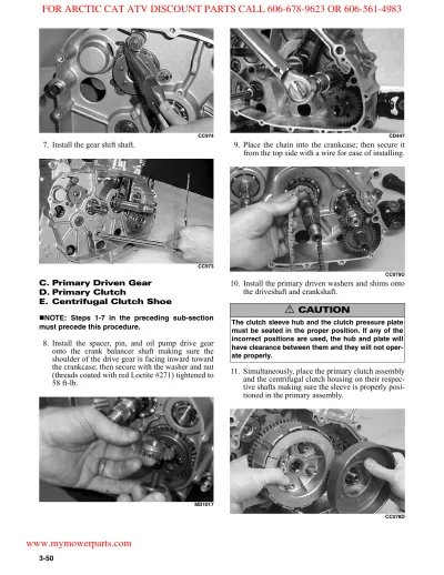 Preview: Arctic Cat 400, 500, 650, 700, 700 H1 ATV 2008  Workshop Service Manual