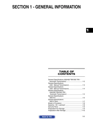 Comprehensive 2006 Arctic Cat ATV Service Manual - Maintenance & Troubleshooting Guide Preview image 3