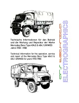 1955–1980 Mercedes Benz Unimog 404.0 & 404.1 Service and Repair Manual – preview page 1