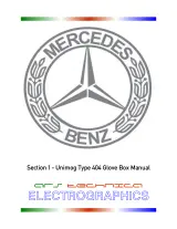 1955–1980 Mercedes Benz Unimog 404.0 & 404.1 Service and Repair Manual – preview page 3