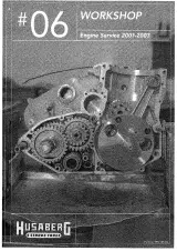 2001–2003 Husaberg FE/FS/FX Engine Service Manual (P/N 190 135-04) – preview page 1