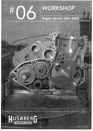 2001-2003 Husaberg FE400, FE501, FE600, FE650, FS400, FC550, FS650, FX650 workshop manual Preview image 1