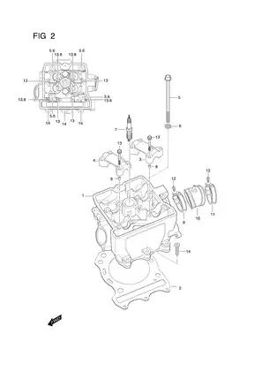 2007 Hyosung Rapier 450, TE450, TE-450 repair manual Preview image 5