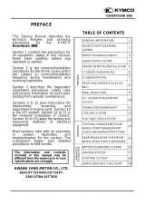 Kymco Downtown 300i Scooter Service Manual (P/N T300-LEA7-A2) – preview page 2